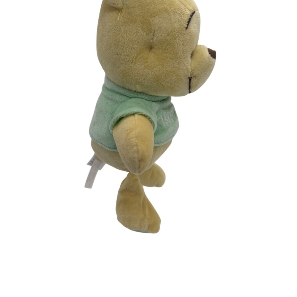 Winnie Pooh Easter Plush Bear Bunny Rabbit Happy Green Disney Baby - Picture 7 of 9